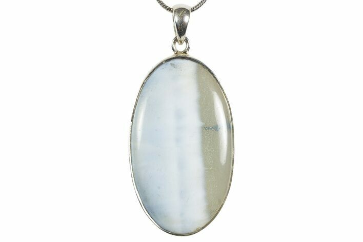 Owyhee Blue Opal Pendant (Necklace) - Sterling Silver #345226